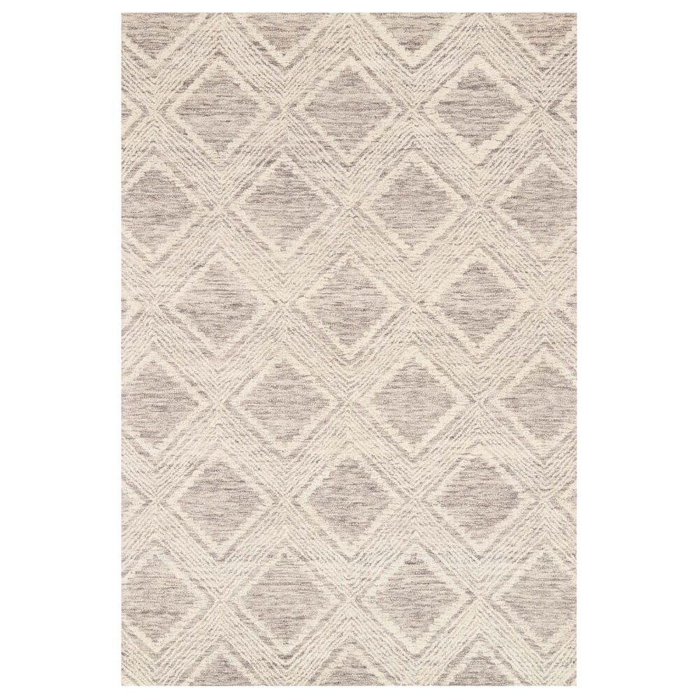 ED Ellen DeGeneres Crafted by Loloi Kopa 2"6" x 7"6" Smoke and Ivory Runner, , large