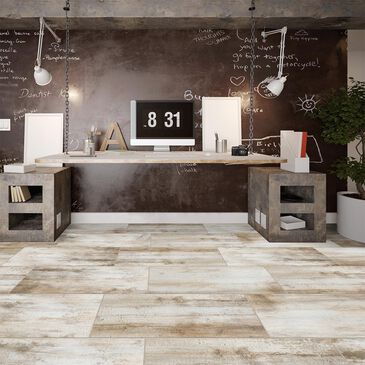Privado Brentwood Cream 12" x 24" Porcelain Tile, , large