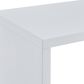 Southern Enterprises Yatesling Corner Desk in White/Chrome, , large