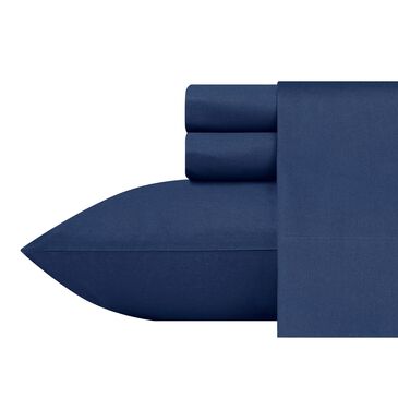 Revman Captains 4-Piece Queen Sheet Set in Navy, , large