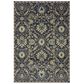 Oriental Weavers Raleigh 022K5 6"7" x 9"6" Navy and Ivory Area Rug, , large
