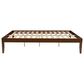 Linon Home Decor Polly Queen Platform Bed in Rich Walnut, , large