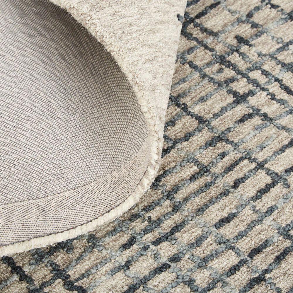 Feizy Maddox 10&#39; x 14&#39; Gray and Charcoal Area Rug, , large