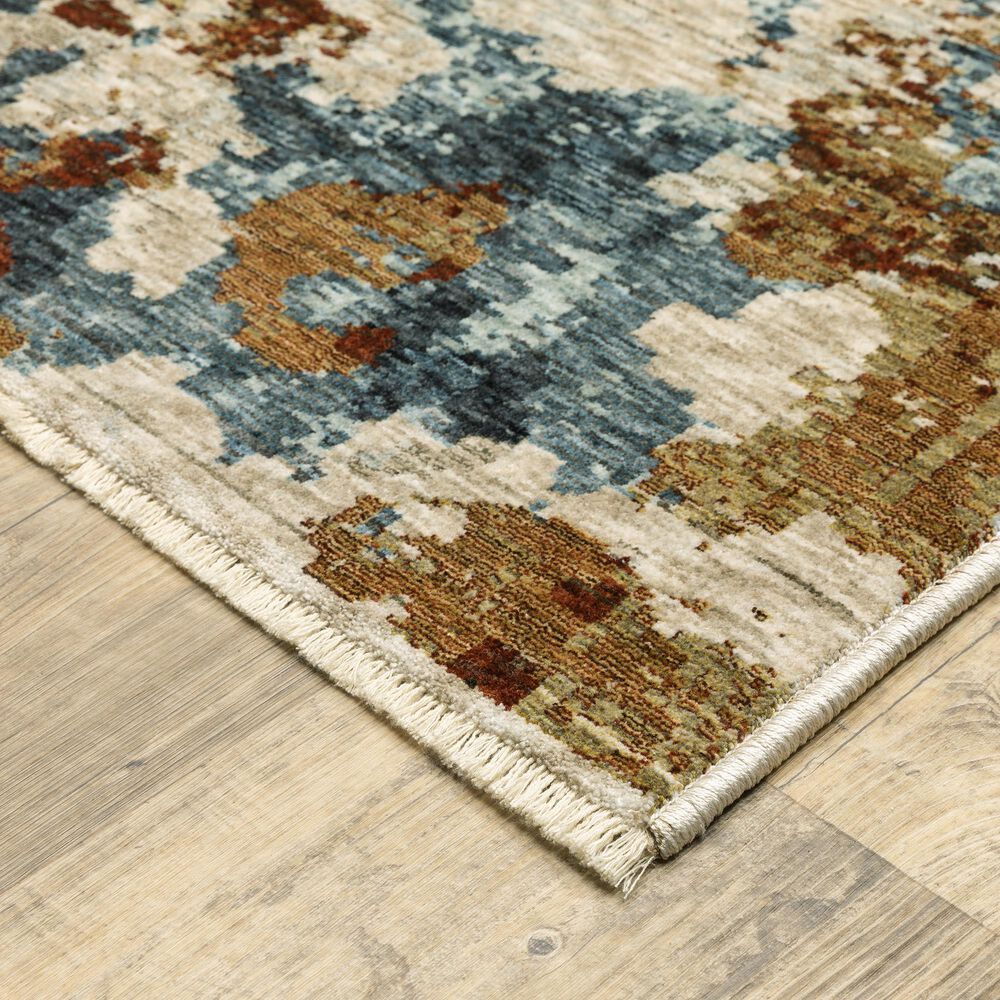 Oriental Weavers Hayden HAY01 2&#39;3&quot; x 7&#39;6&quot; Beige and Multicolor Runner, , large