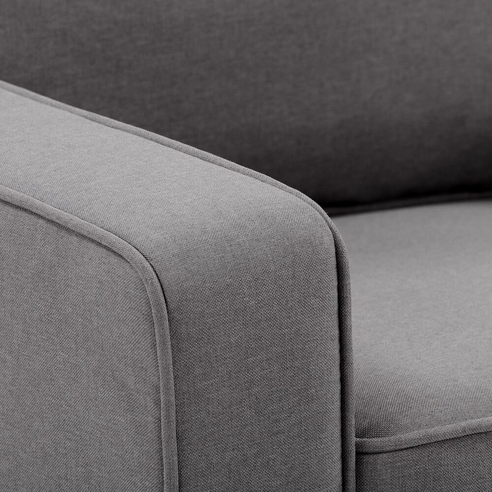 CorLiving Georgia Accent Chair in Grey, , large