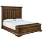 Millenium Frantanna 4 Piece King Panel Storage Bedroom Set in Brown, , large