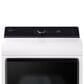LG 7.3 Cu. Ft. Rear Control Gas Dryer with LG EasyLoad Door and AI Sensing in Alpine White, , large