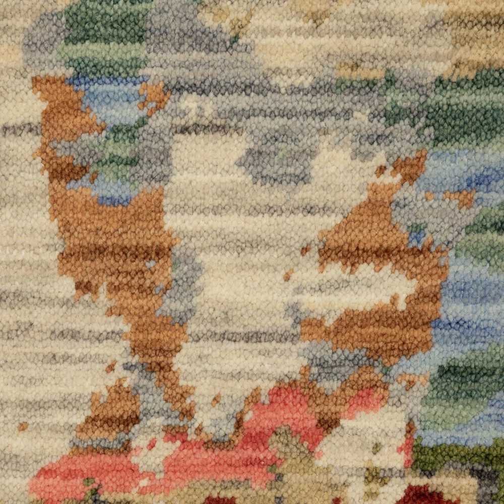 Oriental Weavers Soleri SOL09 2&#39; x 3&#39; Beige and Red Area Rug, , large