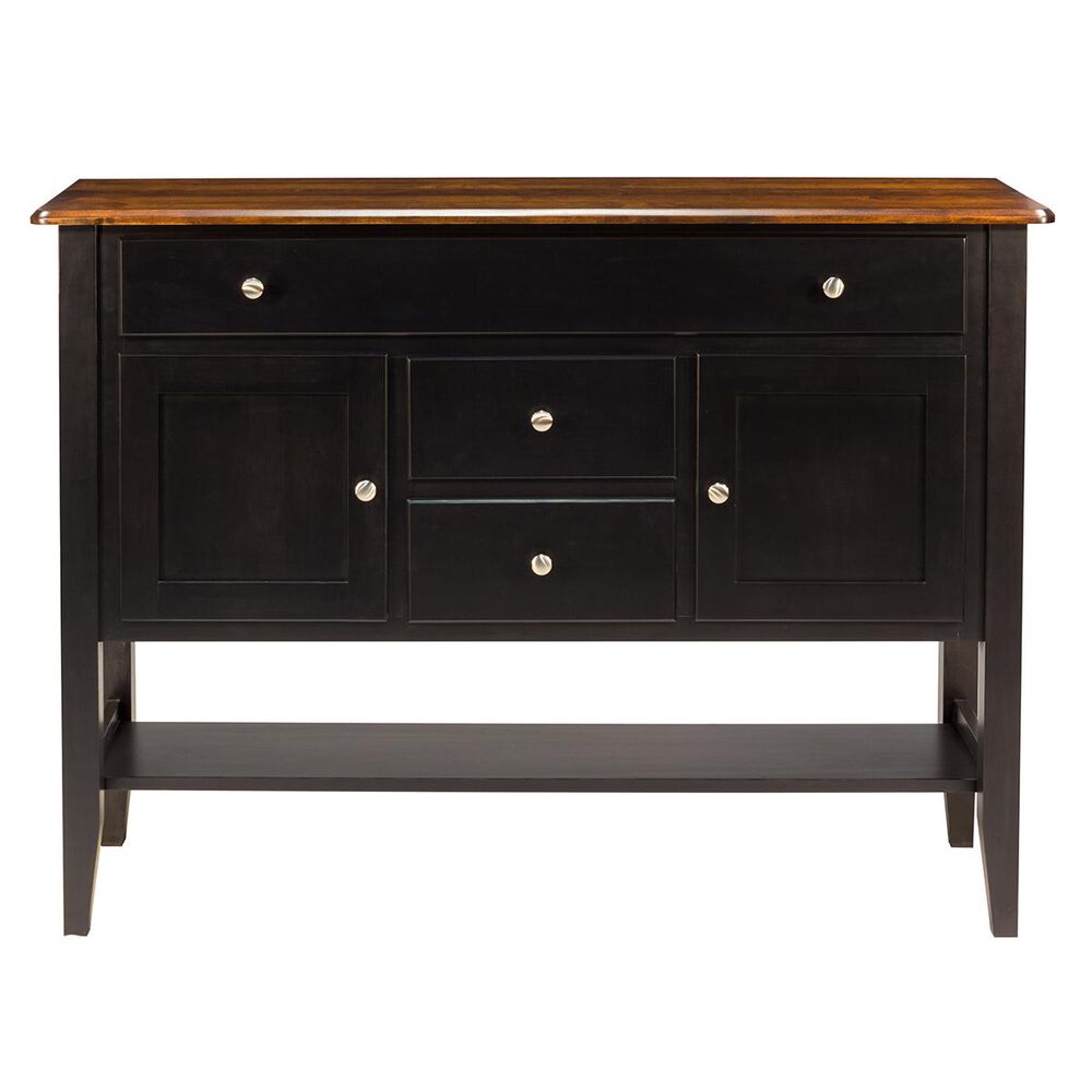 Fleming Furniture Co. Saber Server in Auburn and Onyx, , large