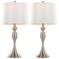 LumiSource Ashland Table Lamp in Brushed Nickel (Set of 2), , large