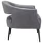Zuo Modern Berkeley Accent Chair in Vintage Gray and Gold, , large