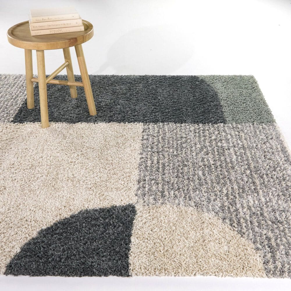 Balta Rugs Stella Heizer Cream 5'3" x 7' Area Rug, , large