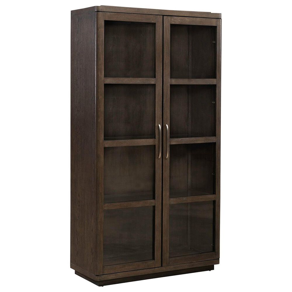 Liberty Furniture Cascade Falls Display Cabinet in Satin Espresso, , large