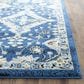 Safavieh Evoke EVK224A 5"1" x 7"6" Royal and Ivory Area Rug, , large