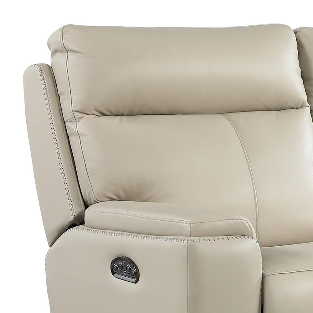 Italiano Furniture Bryant Power Reclining Sofa in Taupe | Shop NFM
