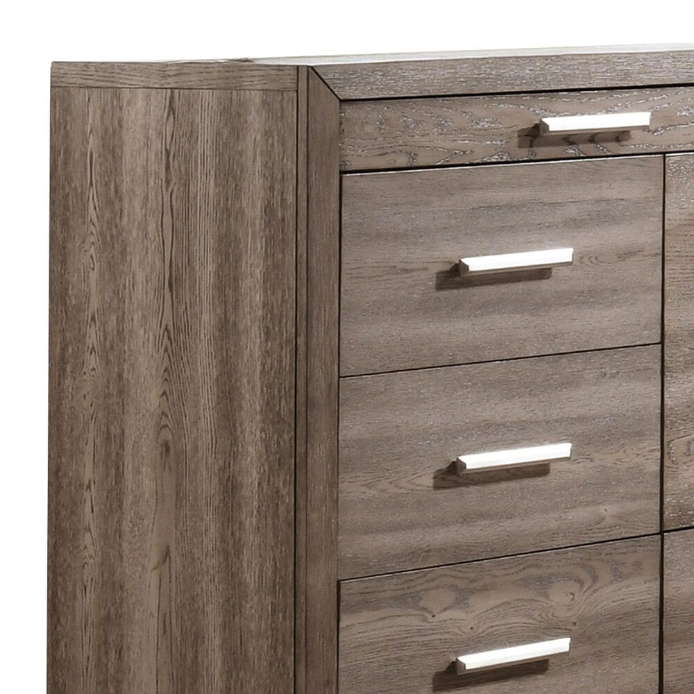 New Heritage Design Harrisburg 9-Drawer Dresser Only in Walnut, , large