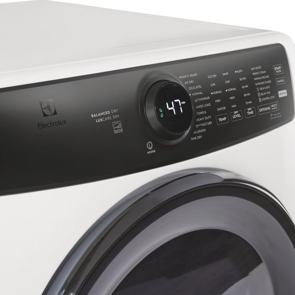 Electrolux 4.5 Cu. Ft. Front Load Washer and 8.0 Cu. Ft. Gas Dryer in Matte White, , large