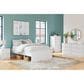 Ashley Onita Full Platform Bed with No Headboard in White, , large