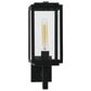 Creative Coop Addison 1-Light Outdoor Wall Sconce in Textured Black, , large