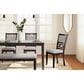 Ashley Langwest 6-Piece Rectangular Dining Set in Cherry Brown, , large