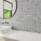 Dal-Tile Poke Smoke Flecks 3" x 3" Straight Joint on 12" x 12" Porcelain Mosaic Sheet, , large