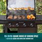 Charbroil Pro Series 4-Burner Gas Grill and Griddle in Black, , large