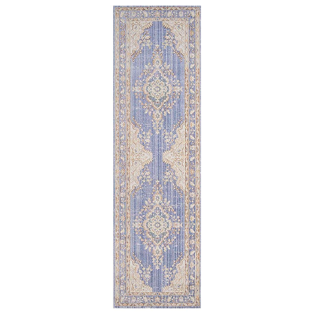 Momeni Isabella 2"7" x 8" Periwinkle Runner, , large