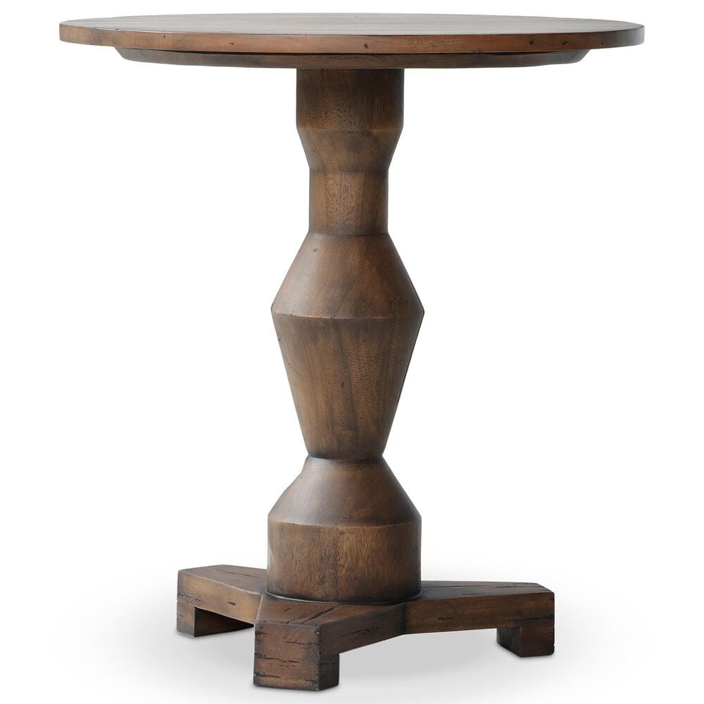 Four Hands Rivi Large End Table in Aged Belgium Bleach, , large