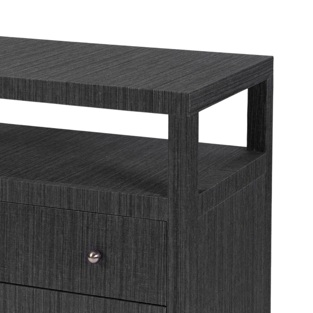 Butler Specialty Company Nora 2-Drawer Nightstand in Charcoal Gray, , large
