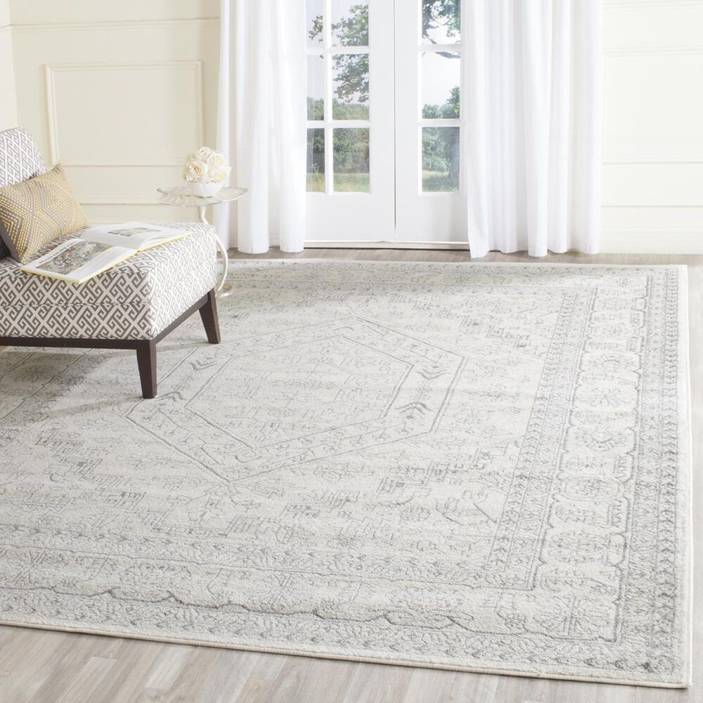 Safavieh Adirondack ADR108B-10 10&#39; x 14&#39; Ivory/Silver Area Rug, , large