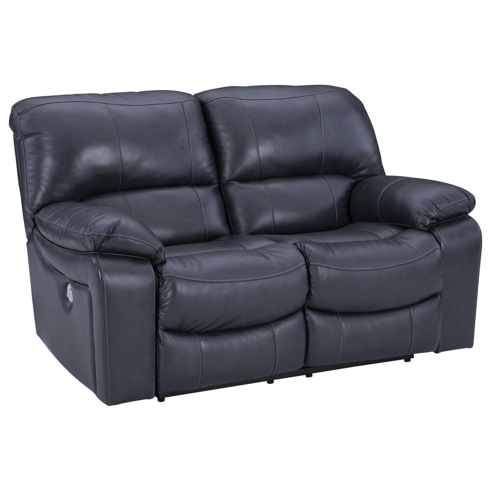 Ashley Leesworth 2-Piece Power Reclining Living Room Set in Ocean, , large