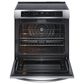 Frigidaire 30" Front Control Induction Range Ceramic with Top Convection, , large