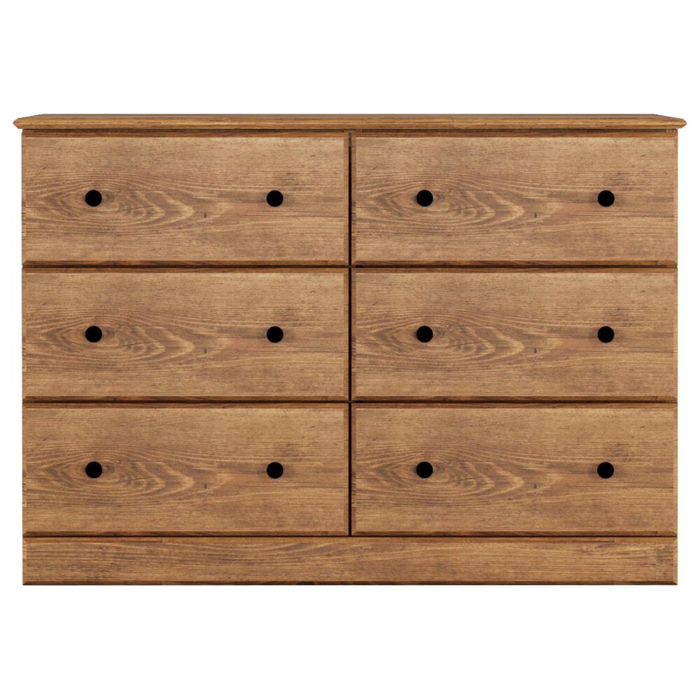 Lemoore Essentials 45" 6-Drawer Dresser Only in Saratoga Pine, , large