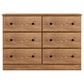 Lemoore Essentials 45" 6-Drawer Dresser Only in Saratoga Pine, , large