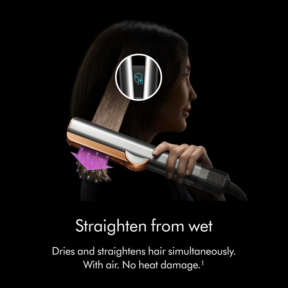 Dyson Special Edition Airstrait Hair Dryer and Straightener in Amber Silk, , large