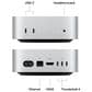 Apple Mac mini Desktop - Apple M4 chip - 10-core CPU - 16GB RAM - 10-core GPU - 512GB SSD in Silver with 3-Year AppleCare+, , large