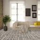 Nourison Luna 9"9" x 13"9" Grey and Silver Area Rug, , large