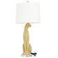 Maple and Jade Polystone Glam Table Lamp in Gold, , large