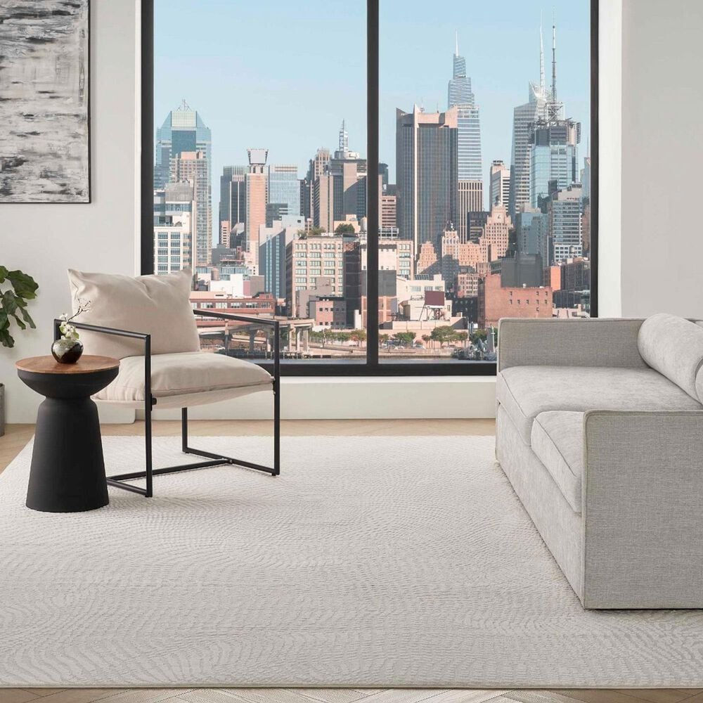 Nourison Central Park West CEP01 Ivory 9&#39; x 12&#39; Area Rug, , large