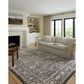 Loloi II Odette 6"7" x 9"6" Charcoal and Silver Area Rug, , large