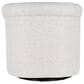 Linon Home Decor Bonnie Swivel Chair in Bone, , large