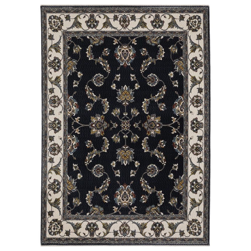 Oriental Weavers Vivian VI01B 2"3" x 7"6" Blue Runner, , large