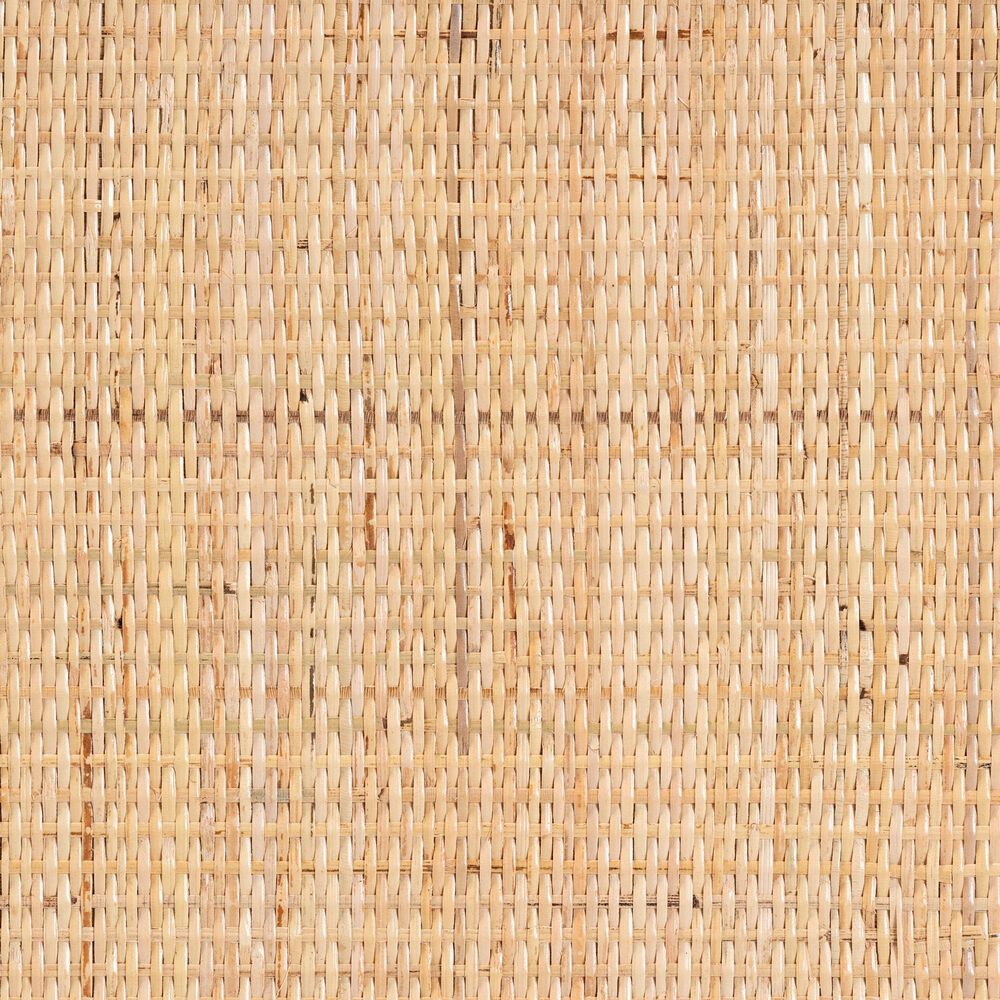 Baxton Studio Oleta 2-Drawer Rattan Nightstand in Natural Brown, , large