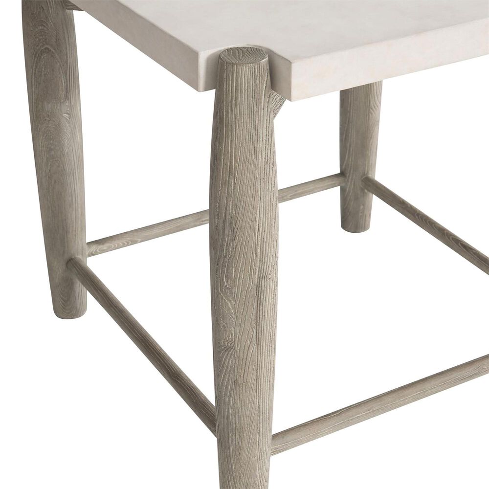Bernhardt Ashbrook Side Table in Weathered Greige and Vellum, , large