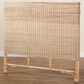 Baxton Studio Cantara Queen Panel Headboard in Natural Brown, , large