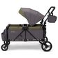 Delta Jeep Sport All-Terrain Stroller Wagon in Grey and Olive Green, , large