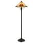 Cal Lighting 59" Tiffany Floor Lamp in Dark Bronze, , large