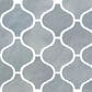 Dal-Tile Mesmerist Whimsy 3" x 3" Arabesque on 11" x 12" Glossy Ceramic Mosaic Sheet, , large