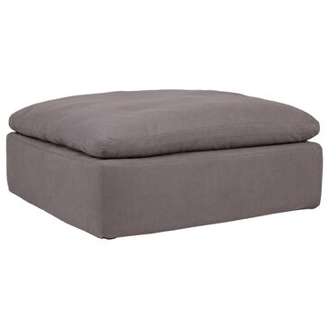 Moe"s Home Collection Clay Ottoman in Grey, , large