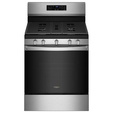 Whirlpool 5 Cu. Ft. Gas Range 5-in-1 Air Fry Oven in Fingerprint Resistant Stainless Steel, , large